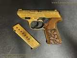 Walther Mod. P5 Compact Factory Engraved & Gold Plated - 1 of 14