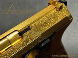 Walther Mod. P5 Compact Factory Engraved & Gold Plated - 5 of 14