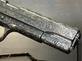 John Adams Jr. Master Engraved Colt Government Model - 11 of 15