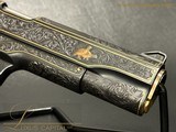 Engraved and Gold Inlaid Colt Government Model MKIV Series 70 - 11 of 15