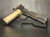 Engraved and Gold Inlaid Colt Government Model MKIV Series 70 - 12 of 15