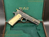 Engraved and Gold Inlaid Colt Government Model MKIV Series 70