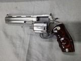 Stainless steel Anaconda .45LC 6 inch bbl exotic wood grips - 4 of 13