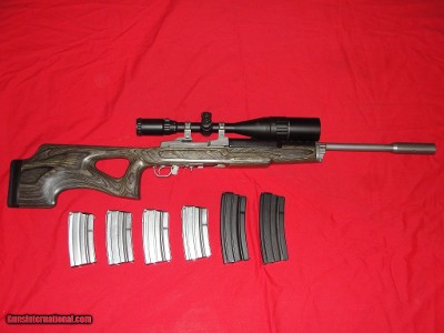RUGER TARGETRANCH RIFLE 223 cal.