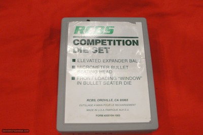 RCBS 7mm REM. MAG.competition die set