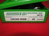 REDDING 338/300 WSM reloading dies - 1 of 3