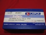 338 LAPUA unprimed brass and bullet heads - 5 of 8