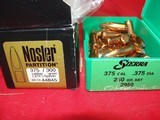 375 cal. NOSLER and SIERRA bullets