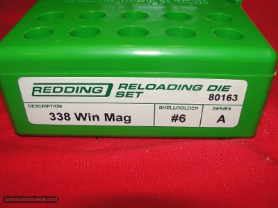 REDDING 338 Win Mag. W/FL sizer