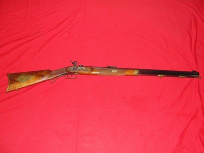 THOMPSON CENTER HAWKEN 50 CAL. W/CUSTOM STOCK
