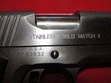 KIMBER 1911 STAINLESS GOLD MATCH II 40S&W - 4 of 16