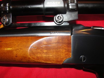 ROGER NO1 243 cal. W/WEAVER CT36 MICROTRAC SCOPE - Image 15 of 17