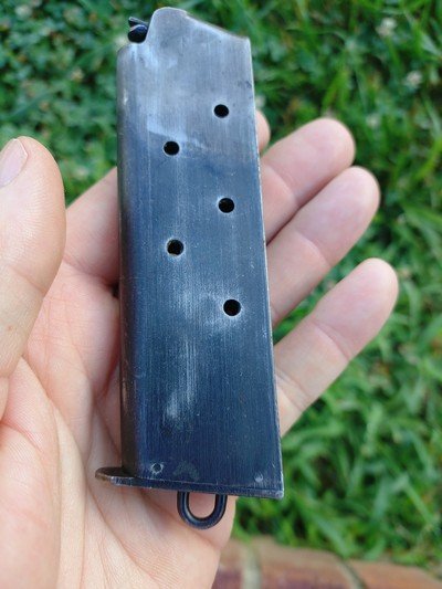 Early Colt 1911 Exposed Base Two-Tone 45 ACP Magazine - Image 12 of 15