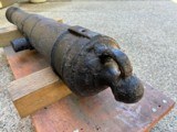 English Antique Iron Ships Cannon, - 13 of 14