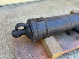 English Antique Iron Ships Cannon, - 3 of 14