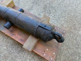 English Antique Iron Ships Cannon, - 11 of 14