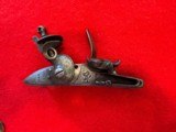 Complete Lock assembly for English Military Flintlock Musket, original antique, dated 1812 - Image 3 of 6