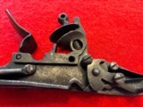 Complete Lock assembly for English Military Flintlock Musket, original antique, dated 1812 - Image 5 of 6