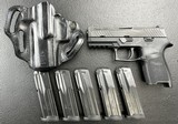 Sig Sauer P320C COMPACT in 45 ACP with 5 Magazines and DeSantis Holster - COMPLETE CARRY RIG, UNUSED AND PRICED TO SELL!