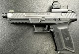 Ruger 5.7 Pistol in 5.7 x 28, Red-Dot installed, with three (3) 20 round Magazines and a new DeSantis leather scabbard holster. PRICED TO SELL! - 5 of 20
