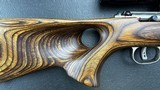 Savage Model 93R17 BTVSS Stainless Precision Rifle in .17 HMR, Button-rifled, heavy stainless steel barrel, laminate thumbhole stock. PRICED TO SELL! - 3 of 17