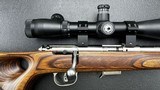 Savage Model 93R17 BTVSS Stainless Precision Rifle in .17 HMR, Button-rifled, heavy stainless steel barrel, laminate thumbhole stock. PRICED TO SELL! - 8 of 17
