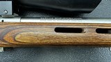 Savage Model 93R17 BTVSS Stainless Precision Rifle in .17 HMR, Button-rifled, heavy stainless steel barrel, laminate thumbhole stock. PRICED TO SELL! - 6 of 17