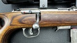 Savage Model 93R17 BTVSS Stainless Precision Rifle in .17 HMR, Button-rifled, heavy stainless steel barrel, laminate thumbhole stock. PRICED TO SELL! - 4 of 17