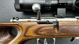 Savage Model 93R17 BTVSS Stainless Precision Rifle in .17 HMR, Button-rifled, heavy stainless steel barrel, laminate thumbhole stock. PRICED TO SELL! - 16 of 17
