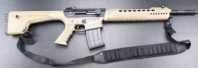 Typhoon XII (X12) 12 Ga.Semi-Automatic Shotgun, FDE Furniture, 3 Magazines, with Folding Sights, Rail and Red Dot Sight - NEW IN BOX, PRICED TO SELL!