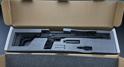 Ruger LC Carbine in 5.7x28, 10 round magazine, folding stock, iron sights, full length rail & MLOK, muzzle brake. NEW-IN-BOX, UNFIRED - PRICED TO SELL
