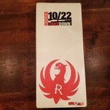 RUGER .22LR TAKEDOWN FLUTED SATIN BLACK THREADED HEAVY NIB - 3 of 4