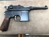 Mauser C96 Broomhandle 9mm - 1 of 15