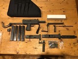 MAC 9mm Marietta gun w/ rebuild kit, mags, fake cans - 4 of 4