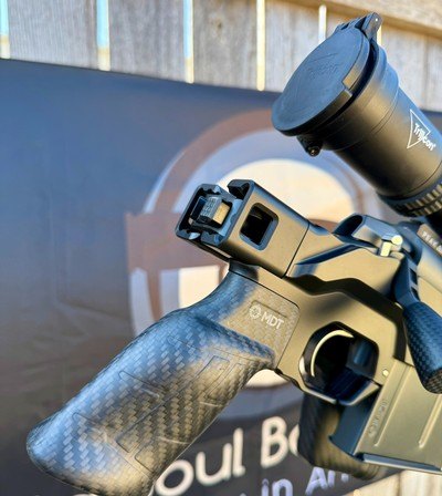 Weatherby 307 Alpine MDT Carbon 300 PRC & Trijicon Tenmile MRAD Red LED Center Dot 4-24x50 30mm RTH & RTS - Image 12 of 15