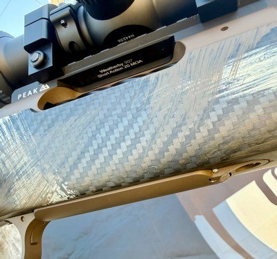 Weatherby 307 Alpine CT Carbon 6.5 PRC & Trijicon Tenmile MRAD Red LED Center Dot 4-24x50 30mm RTH & RTS - Image 6 of 14