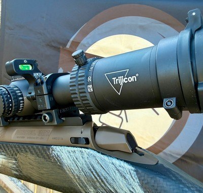 Weatherby 307 Alpine CT Carbon 6.5 PRC & Trijicon Tenmile MRAD Red LED Center Dot 4-24x50 30mm RTH & RTS - Image 9 of 14