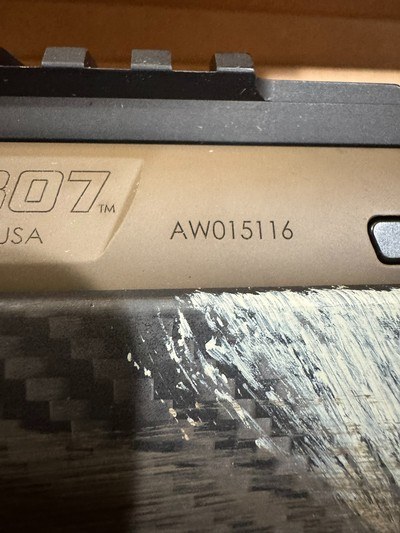 Weatherby 307 Alpine CT Carbon 6.5 PRC & Trijicon Tenmile MRAD Red LED Center Dot 4-24x50 30mm RTH & RTS - Image 14 of 14