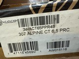 Weatherby 307 Alpine CT Carbon 6.5 PRC & Trijicon Tenmile MRAD Red LED Center Dot 4-24x50 30mm RTH & RTS - Image 13 of 14