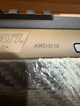Weatherby 307 Alpine CT Carbon 6.5 PRC & Trijicon Tenmile MRAD Red LED Center Dot 4-24x50 30mm RTH & RTS - Image 14 of 14