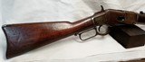 1873 WINCHESTER CARBINE IN SCARCE .38wcf (38-40) CALIBER - 2 of 15