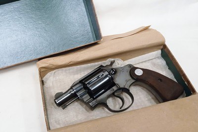 COLT DETECTIVE SPECIAL REVOLVER IN BOX MINT 1964 .38 SPECIAL
