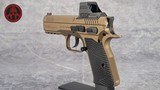 CZ SHADOW 2 COMPACT BURNT BRONZE WITH HOLOSUN 508T 9MM 4IN BARREL - 3 of 4