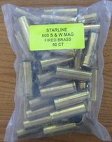 Starline 500 S&W Magnum Brass - 50 CT