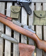 “INVESTMENT, MATCHING” H&R M1 Garand - Harrington & Richardson - WWII - Cold War - Image 1 of 20