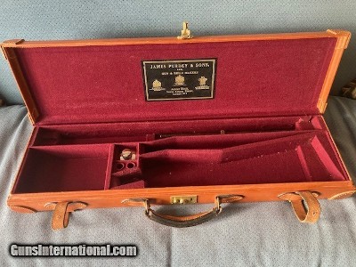 Purdey 28 bore OU case
