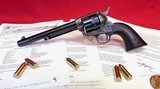 US Rinaldo A. Carr Inspected Colt Single Action Army SAA Cavalry Revolver .45LC W/ Colt & Kopec Letter