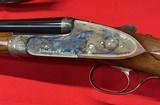 Very Fine Master Engraved Gian Marco Sabatti ABBIATICO & SALVINELLI VENUS .410 GAUGE SIDELOCK EJECTOR CASE COLOR - 9 of 15