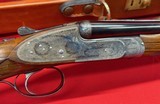 Very Fine Master Engraved Gian Marco Sabatti ABBIATICO & SALVINELLI VENUS .410 GAUGE SIDELOCK EJECTOR CASE COLOR - 10 of 15