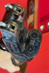 Very Fine Master Engraved Gian Marco Sabatti ABBIATICO & SALVINELLI VENUS .410 GAUGE SIDELOCK EJECTOR CASE COLOR - 12 of 15